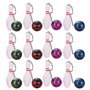 Tkxjry Lot De 12 Bowling Clé Pendentif