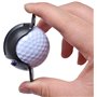 Brteyes Lot de 10 marqueurs de balle de golf - 6 pochoirs de marquage de balle de golf et 4 marqueurs de couleur pour accessoire