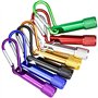 BLUESEABUY 14 Pièces Mini Lampe de Poche portable Mini Lampe Torche LED avec Porte-Clés pour ExtéRieur Randonnée Camping Voyage 