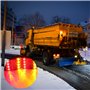 2 Pcs 12 V LED Feux Arriere, Feux Arrières Multifonctionnel pour Tracteur Camion Remorque