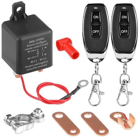 Disjoncteur de batterie 12 V 200 A avec télécommande