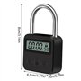 Smart Time Lock avec écran LCD Verrou de Synchronisation Cadenas de Sécurité Rechargeable USB Cad