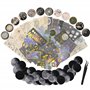 191pcs astronomie Vintage autocollant