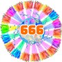 TFSZE 666 Pcs Ballons D'eau，Bombe a Eau Ballon