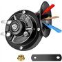 Klaxon 12V Moto Universal Avertisseur Sonore Voiture Electrique pour Motos Automobiles Véhicules Electriques 510 Hz