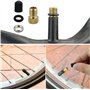 Vélos seringue pour liquide scellant pour tubeless 60 ml, outil de retrait de soupape, compatible avec les mastics Stans Kit de 