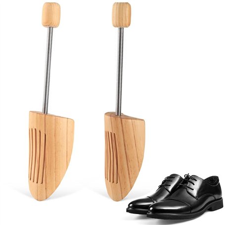 katmerio Embauchoir pour chaussures pour homme et femme - En bois - Extra solide - Pour chaussures - Protection contre les plis