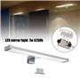 WMLBK Lampe LED pour miroir de salle de bain 7w, IP44 miroir de salle de bain éclairage frontal lampe murale 40cm neutre 4200k s