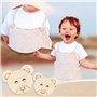 100 Boutons en Bois Boutons BéBé pour Tricoter Boutons Fantaisie pour vêtements De BéBé Boutons De Cardigan pour En