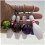 Bowling porte-clés, 12 pc mini bowling Mitgebsel Pendentif Porte-clés Bowling Pins Porte-clés Bowling clés pour amis Enfants Fam