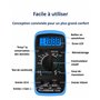 Villageboom Multimètre Numérique | Voltmètre | Test de continuité | Tension - Votre Achat Finance Des Projets Solaires Africains