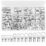 MUSEDAY Lot de 80 cosses de câble électriques en cuivre étamé SC - Assortiment de connecteurs électriques pour cosses de câble -