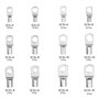 MUSEDAY Lot de 80 cosses de câble électriques en cuivre étamé SC - Assortiment de connecteurs électriques pour cosses de câble -