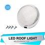 Plafonnier LED, 12V Car Dome Lampe de toit intérieure pour camping car caravane RV remorque camion véhicule bateau avec 46 lumiè