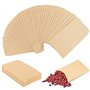 Sachet Kraft 6 x 10 cm Sachet Papier Petit Sachet Kraft 300pcs pour stocker herbes graines petits objets bonbon