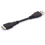 Câble d'Adaptation USB 3.0 A Mâle vers Micro B Mâle pour HDD