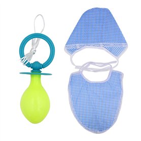 Amosfun Ensemble 3 Pcs DéGuisement DrôLe Adulte Avec TéTine