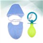 Amosfun Ensemble 3 Pcs DéGuisement DrôLe Adulte Avec TéTine, Bavoir Et Bonnet Pour FêTes Et ÉVéNements, Accessoires Humoristique