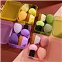 lot de 4 éponges de maquillage et pinceaux maquillages, pinceaux maquillages pour le teint ensemble pour un beau maquillage