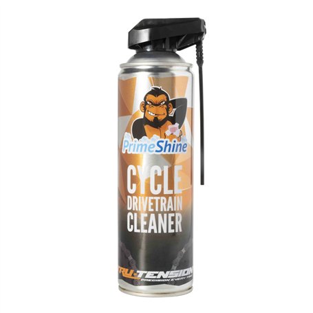 Tru Tension | PrimeShine Cycle Drivetrain Cleaner | Outils et Accessoires pour Vélos | 500ml