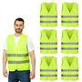 ROTKUSZ 6 Pièces Gilet Haute Visibilité
