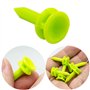 SZXMDKH Lot de 100 petits tees de golf en plastique Vert 25 mm