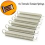 Alnicov Lot de 6 ressorts pour tremolo de guitare électrique Stratocaster Strat ST