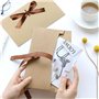 Carte Cadeau Papier Kraft Enveloppe