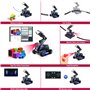 Adeept RaspTank Kit de Voiture Robot Intelligent sans Fil WiFi pour Raspberry Pi 4/3 modèle B+/B, Robot Suivi de réservoir avec