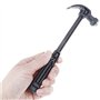 IKAAR Petit marteau arrache-clou avec manche en plastique Noir 18,5 x 7 x 1,7 cm