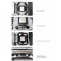 AM4 montage Bracket Retention Bracket CPU Ventilateur for AMD AM4/3/2 FM1/2, Inclure TF7 pâte thermique