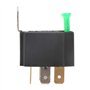 Relais électronique DC 12V 4 Broches Voiture Normalement Ouverte le Relais Fusionné avec Support
