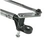 Support d'essuie-glace de tringlerie d'essuie-glace avec moteur avant compatible avec Ypsilon 843 1.2L 1.3L 1.4L 2003-2011 46826