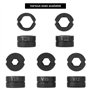 QWORK® Mâchoires de Sertissage V Contour, V12/15/18/22/28mm pour Pince a Sertir