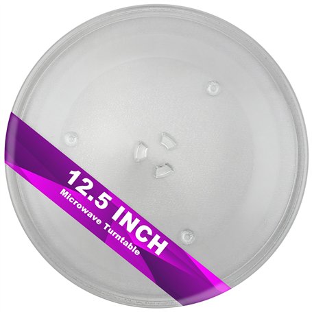 Plateau en verre de rechange pour micro-ondes