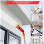 Rallonge de pinceau multi-angle, pinceau de peinture, barre d'extension de peinture murale, rouleau de peinture, barre télescopi