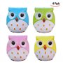 Taille-Crayon Manuel Mignon Dessin Animé Animal Hibou Deux Trous Taille-Crayons pour Enfants