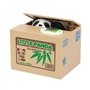 XLKJ Tirelire Boîte Cute Animal Volent l'argent Automatic économiser Banque Argent pour Les Enfants Présent (Panda)