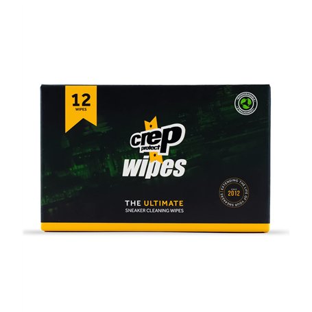 Crep Protect Lingettes nettoyantes Basket ultime – Lingettes nettoyantes pour chaussures emballées individuellement (lot de 12)