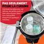 Instant Pot - Multicuiseur Plus 9-en-1 5,7 L Acier inoxydable brossé : Autocuiseur, Mijoteuse, Cuiseur à riz, Poêle à sauter, Ya
