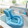 Skip Hop Coussin de Bain Bébé - Coussin Baignoire Bébé Baleine Rembourré Nouveaux-Nés, Anti-Dérapant - Coussin Bain, Douche & La