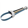Cyleto Clés à Filtre à Huile Voiture Camion Moto Outil de Retrait de Filtre à Huile Sangle Clé Diamètre Réglable 60mm à 120mm
