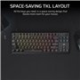 Corsair K70 Core TKL RGB Tenkeyless Clavier de Jeu Mécanique - Commutateurs Linéaires MLX Red v2-Linéaires Pré-Graissés - Réduct