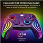 Manette de jeu - Xbox Series X|S, Xbox One et PC - Afterglow Wave - RGB - Filaire - Violet - TURTLE BEACH