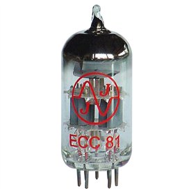 JJ-Electronic ECC81 12 AT7 Valve de tube d’amplificateur de guitare