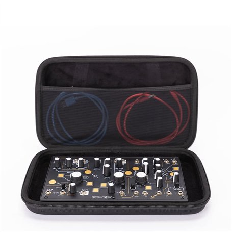 Analog Cases Pulse Case pour MakeNoise 0-Coast ou dispositifs similaires (Sac de Transport en EVA/Nylon moulé Durable