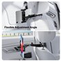 GlasFlength Support Tablette Voiture pour Appuie-tête, 360° Rotation Porte Tablette Voiture Bras Extensible Biaxial Ajustable Su