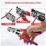 Pince coupante HOUSERAN avec pince à dénuder et pince à sertir