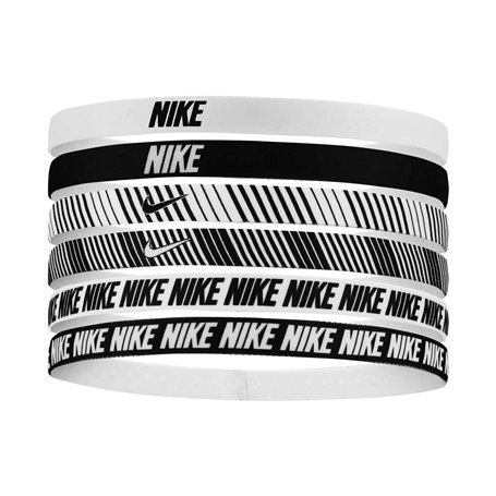 Nike Flex Classic Headbands 6PK Bandes élastiques pour cheveux Sport Printed (6 unités)