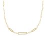 Collier Femme New Bling 9NB-PRL11A Doré